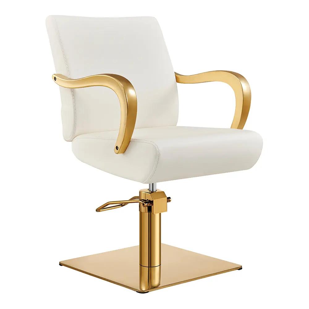 Salon Chair with Gold Arms - Meteor Gold Styling Chair - DIR Store