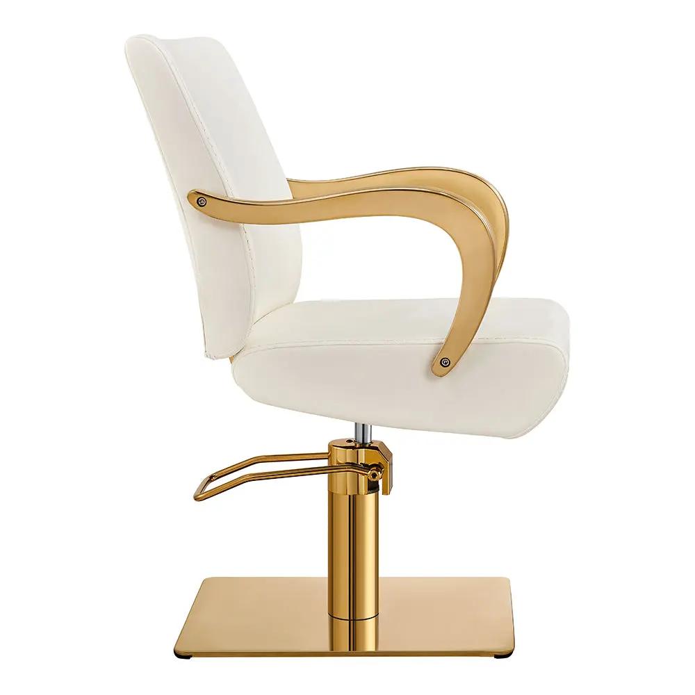 Salon Chair with Gold Arms - Meteor Gold Styling Chair - DIR Store