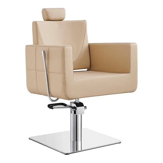 Salon Chair - Tetris II Reclining Styling Chair with Headrest - DIR Store