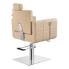 Salon Chair - Tetris II Reclining Styling Chair with Headrest - DIR Store