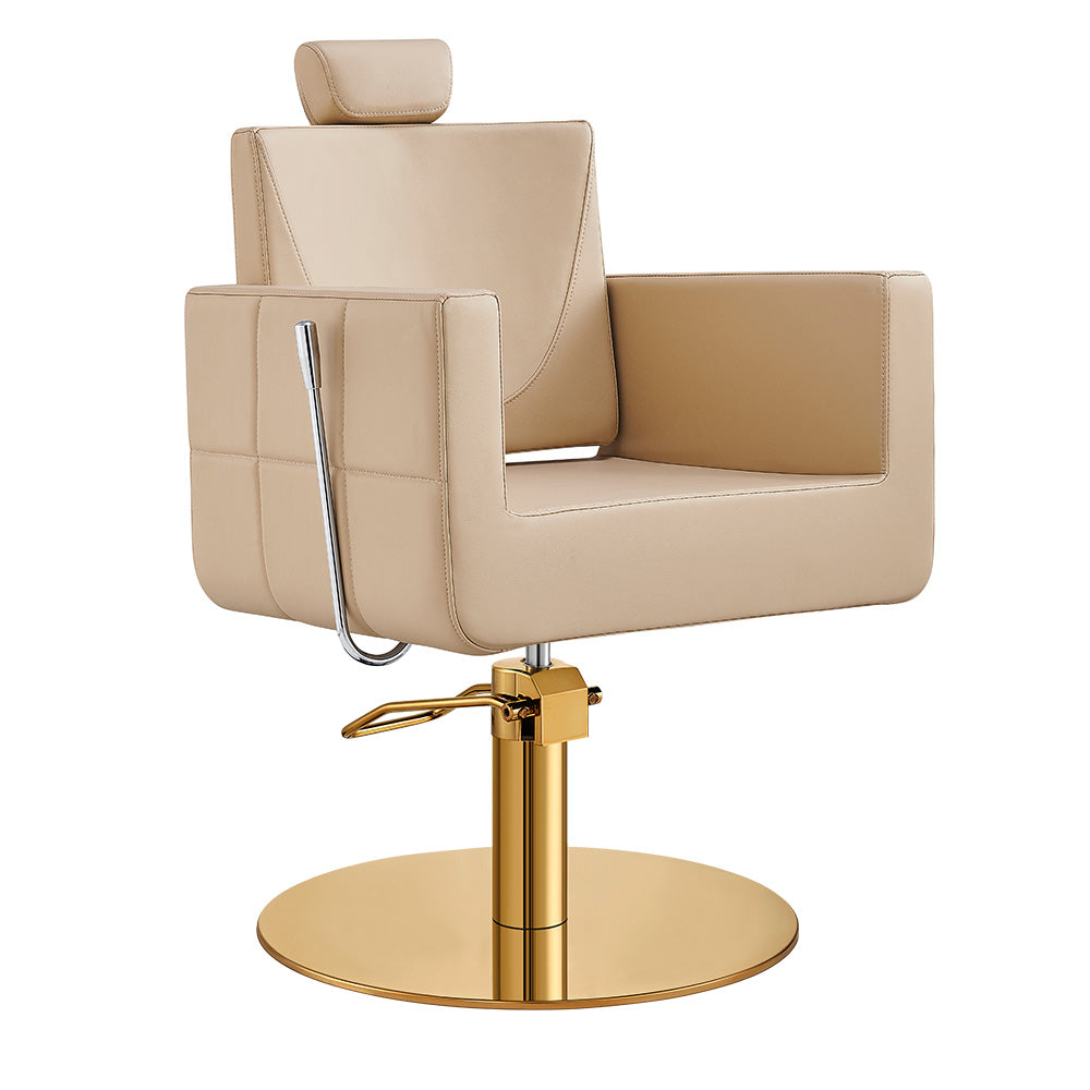 Salon Chair - Tetris II Reclining Styling Chair with Headrest vendor-unknown