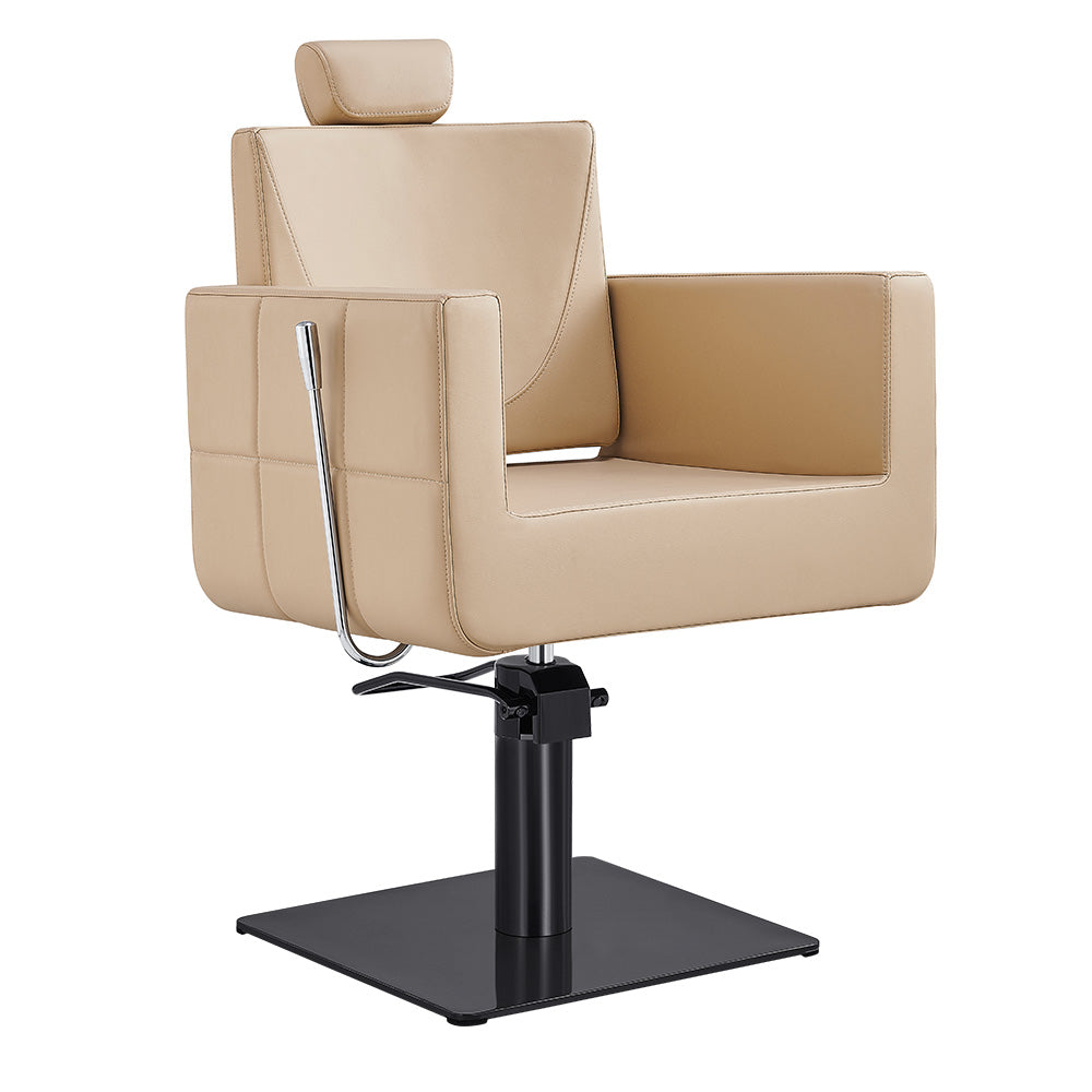 Salon Chair - Tetris II Reclining Styling Chair with Headrest vendor-unknown