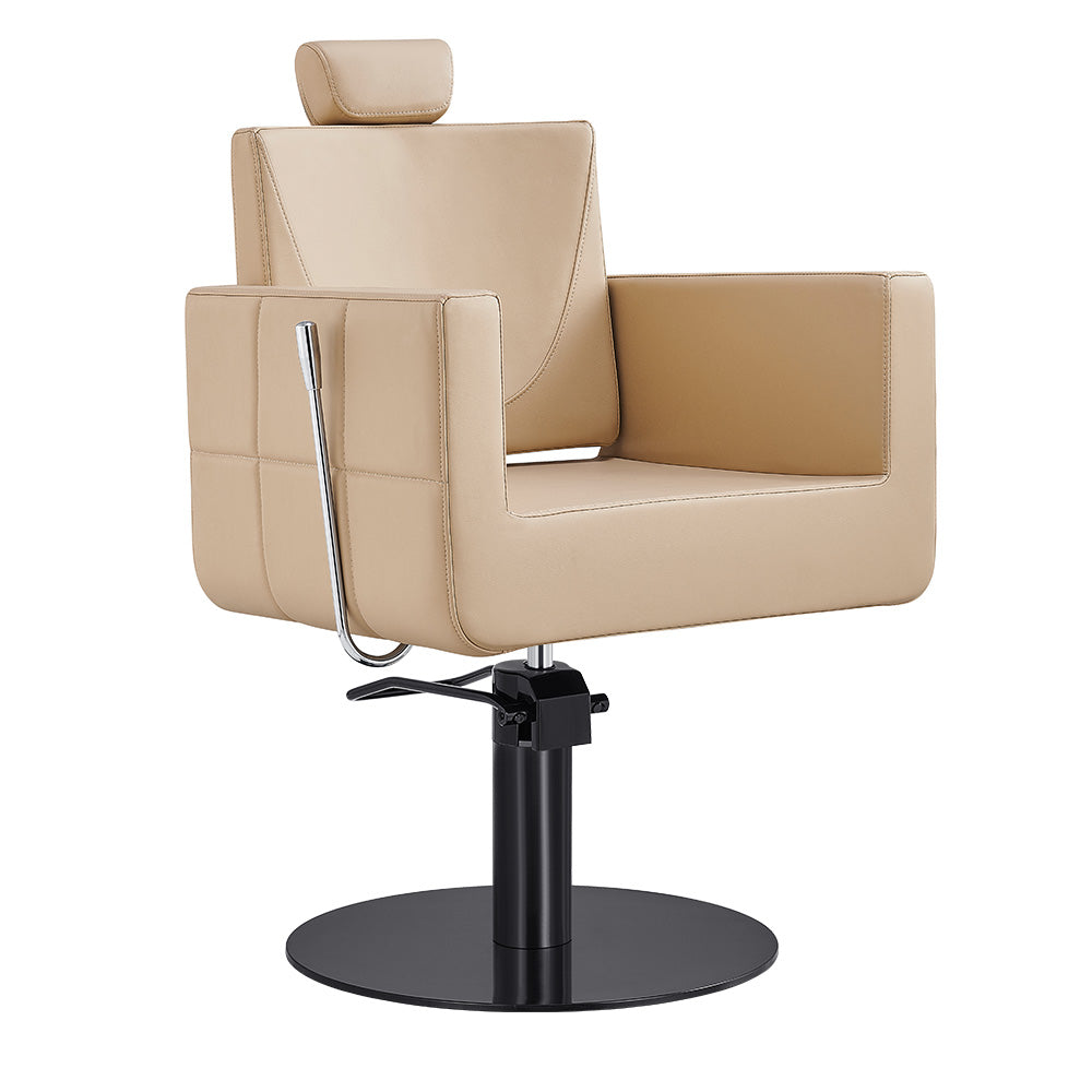 Salon Chair - Tetris II Reclining Styling Chair with Headrest vendor-unknown