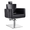 Salon Chair - Tetris II Reclining Styling Chair with Headrest - DIR Store