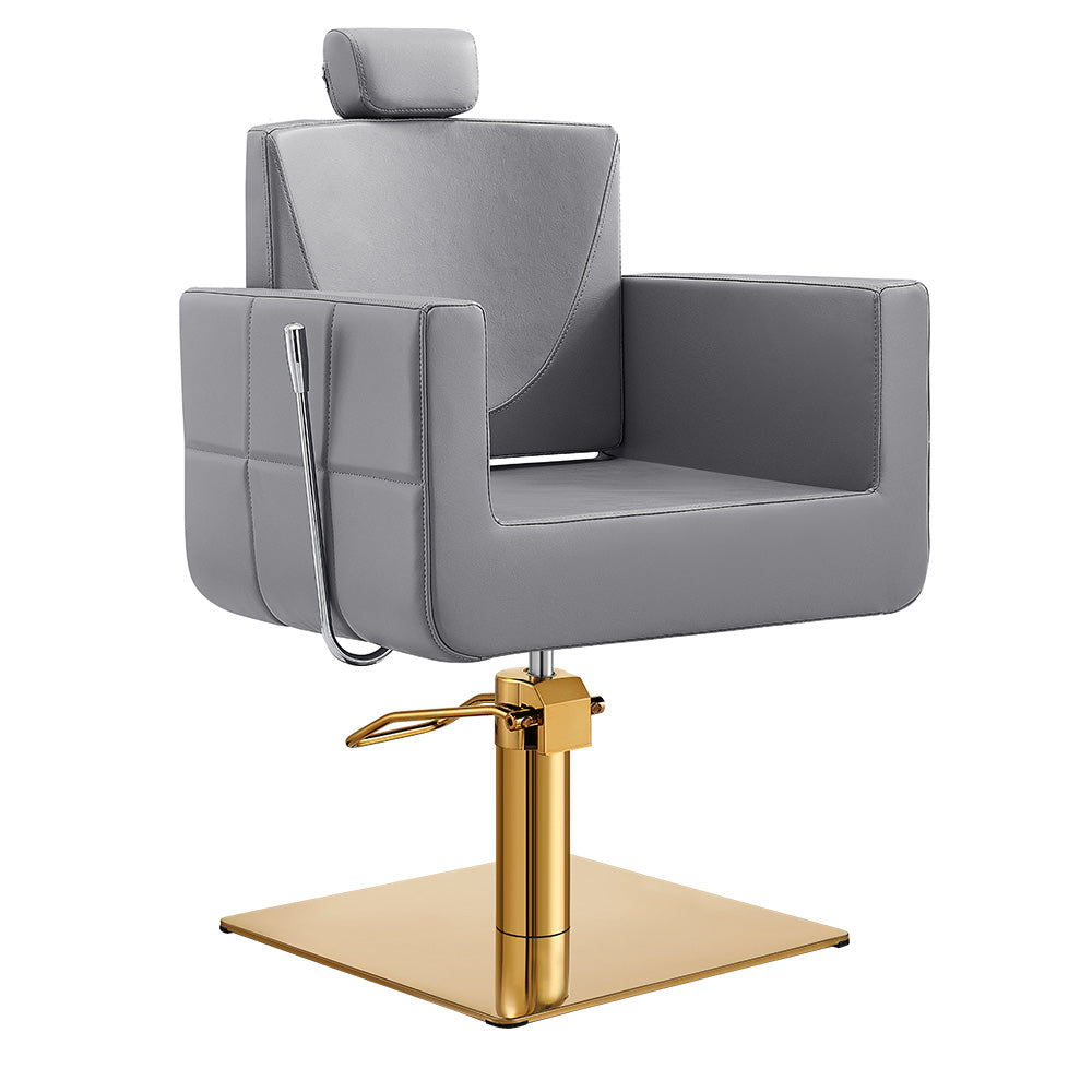 Salon Chair - Tetris II Reclining Styling Chair with Headrest vendor-unknown