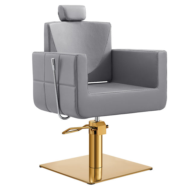 Salon Chair - Tetris II Reclining Styling Chair with Headrest vendor-unknown