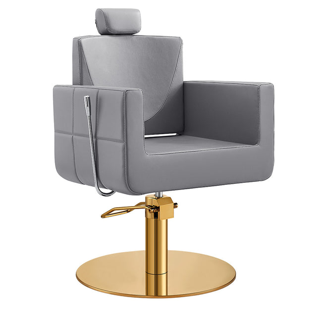 Salon Chair - Tetris II Reclining Styling Chair with Headrest vendor-unknown