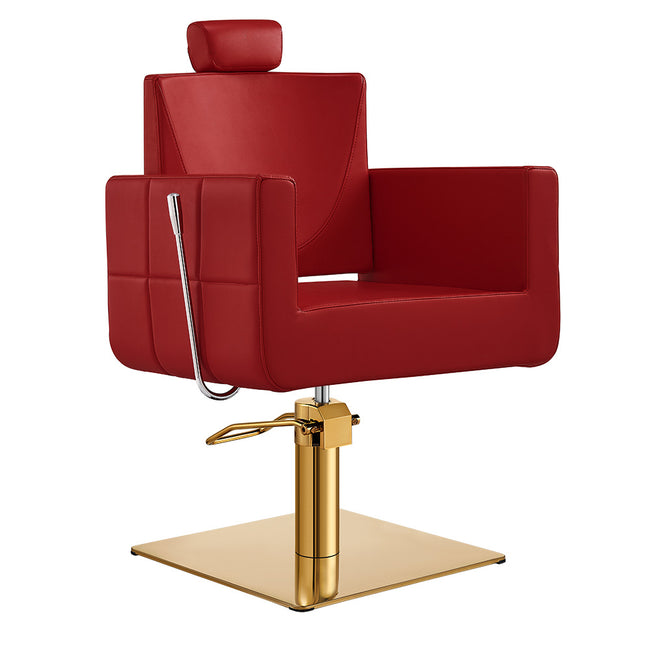 Salon Chair - Tetris II Reclining Styling Chair with Headrest vendor-unknown