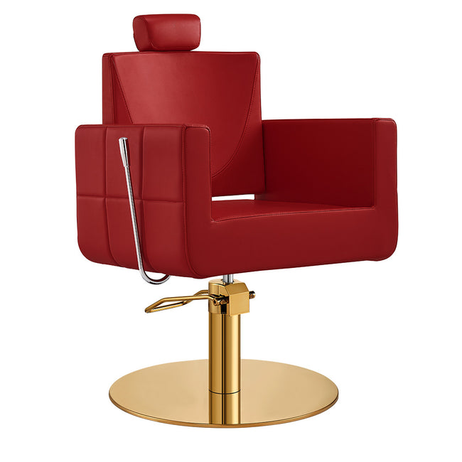 Salon Chair - Tetris II Reclining Styling Chair with Headrest vendor-unknown