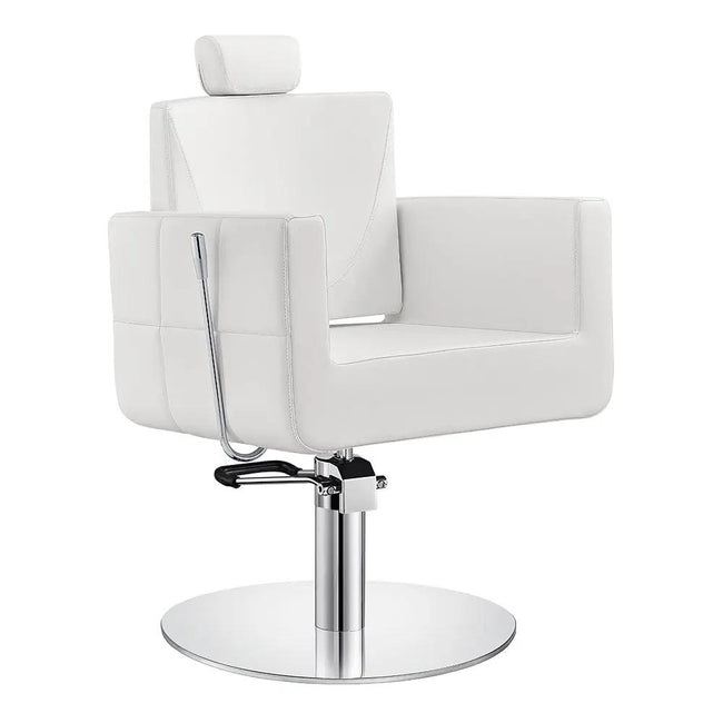 Salon Chair - Tetris II Reclining Styling Chair with Headrest - DIR Store