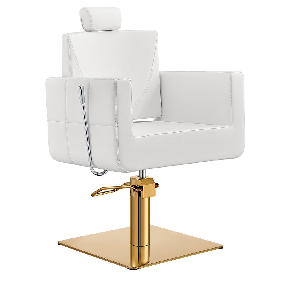 Salon Chair - Tetris II Reclining Styling Chair with Headrest vendor-unknown