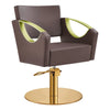 Salon Chair - Creativita Gold Styling Chair DIR Store