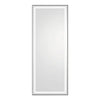 Salon Styling Unit with LED Salon Mirror & Anodized Aluminum Metal Frame - Symphony - DIR Store