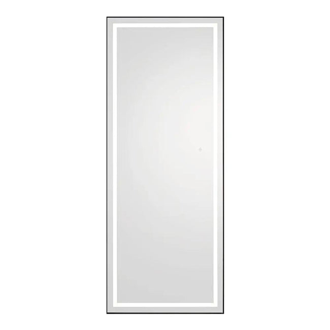 Salon Styling Unit with LED Salon Mirror & Anodized Aluminum Metal Frame - Symphony - DIR Store