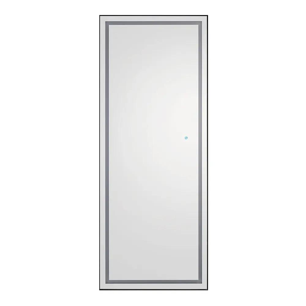 Salon Styling Unit with LED Salon Mirror & Anodized Aluminum Metal Frame - Symphony - DIR Store