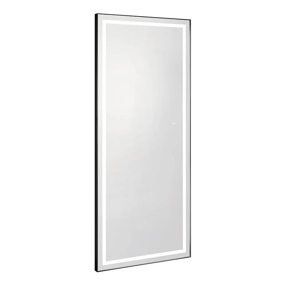 Salon Styling Unit with LED Salon Mirror & Anodized Aluminum Metal Frame - Symphony - DIR Store