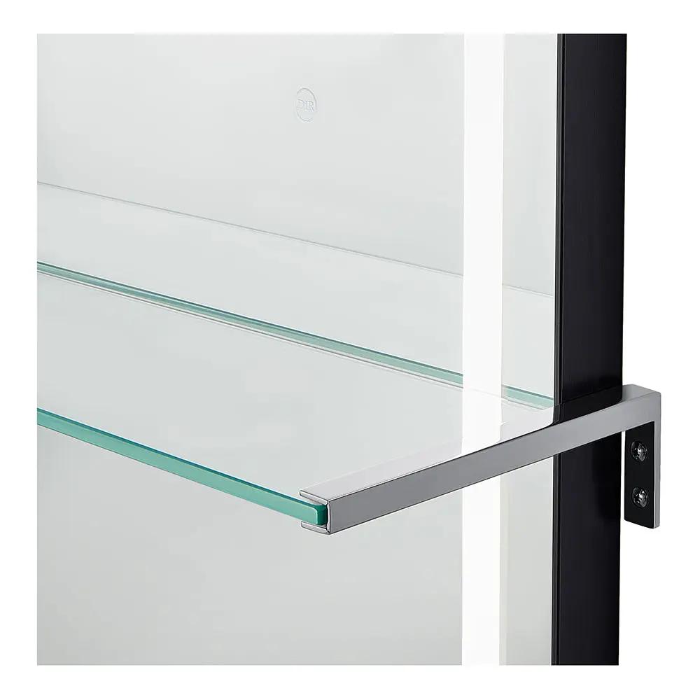 Salon Styling Unit with LED Salon Mirror & Anodized Aluminum Metal Frame - Symphony - DIR Store