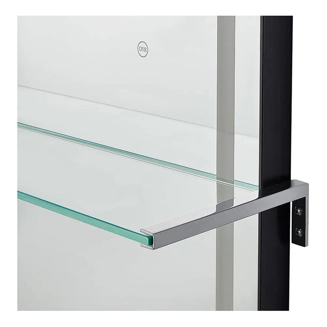 Salon Styling Unit with LED Salon Mirror & Anodized Aluminum Metal Frame - Symphony - DIR Store