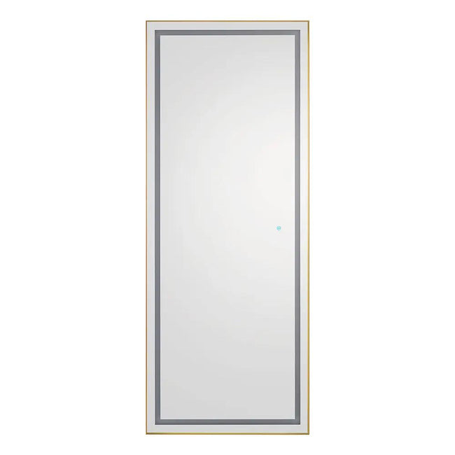 Salon Styling Unit with LED Salon Mirror & Anodized Aluminum Metal Frame - Symphony - DIR Store