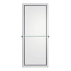Salon Styling Unit with LED Salon Mirror & Anodized Aluminum Metal Frame - Symphony - DIR Store