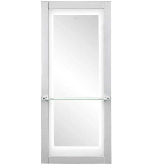 Beauty Salon Styling Station / Unit with LED Salon Mirror - Luna II - DIR Store