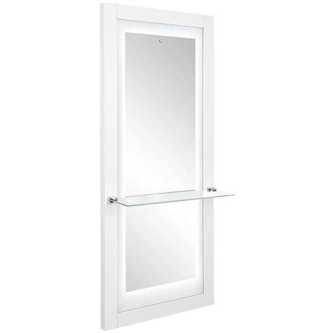 Beauty Salon Styling Station / Unit with LED Salon Mirror - Luna II - DIR Store