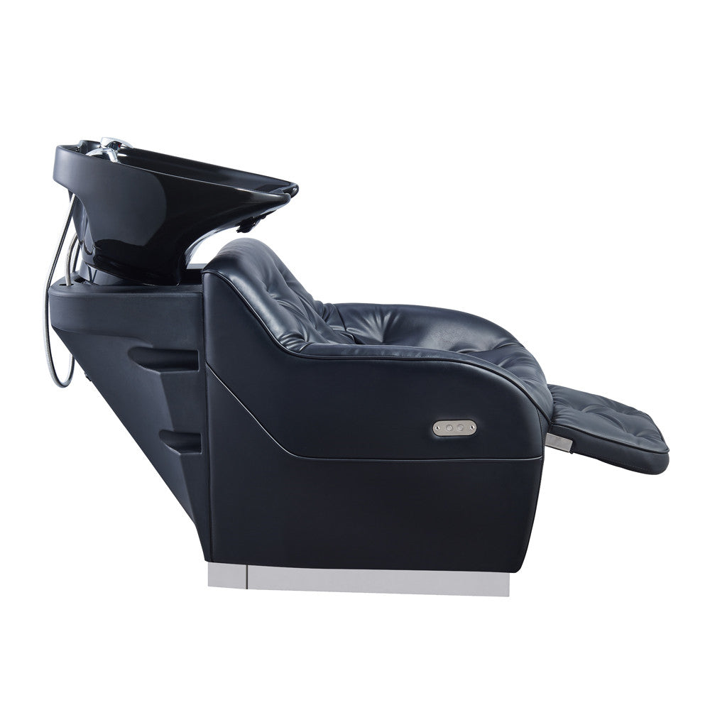 Beauty Salon Backwash Basin Chair -adjustable leg rest extension Solace