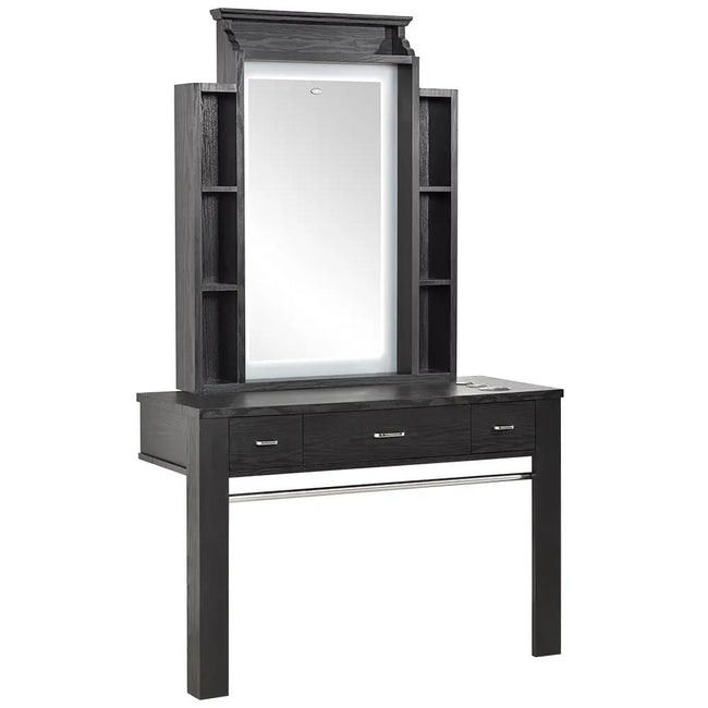 Barber Station with LED Barber Mirror - Kapuka Barber Unit - DIR Store