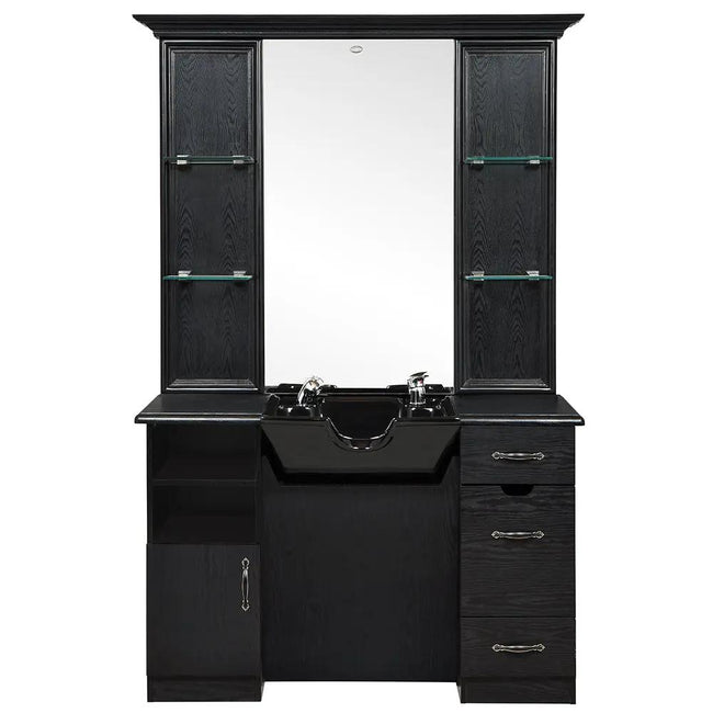 Barber Station With Frontwash Sink - Taylor Barber Unit - DIR Store