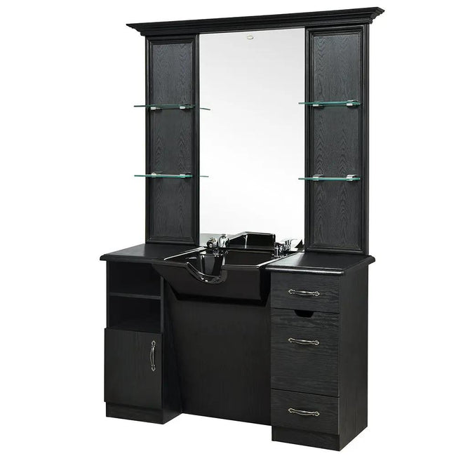 Barber Station With Frontwash Sink - Taylor Barber Unit - DIR Store