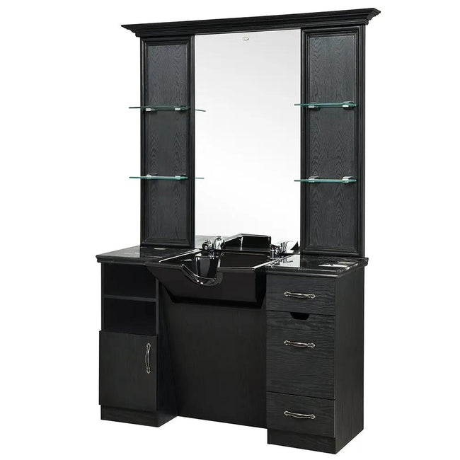 Barber Station With Frontwash Sink - Taylor Barber Unit - DIR Store