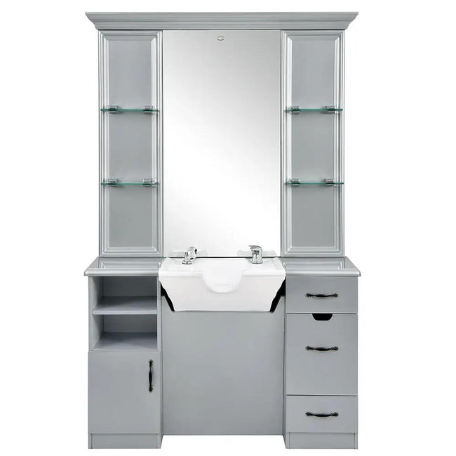 Barber Station With Frontwash Sink - Taylor Barber Unit - DIR Store