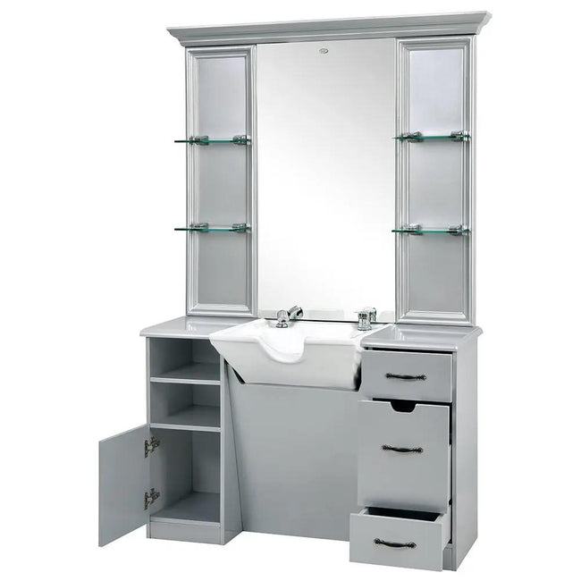 Barber Station With Frontwash Sink - Taylor Barber Unit - DIR Store