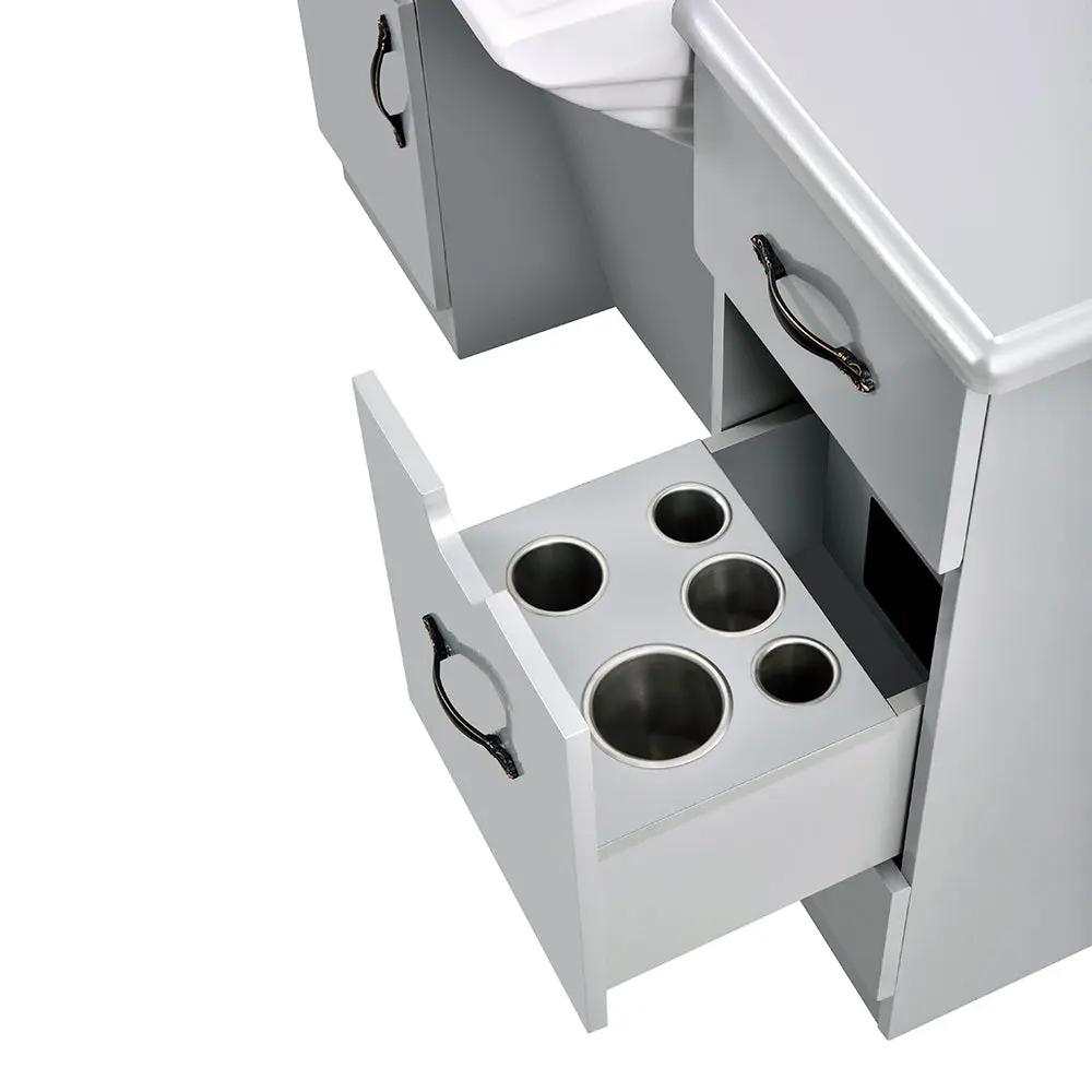 Barber Station With Frontwash Sink - Taylor Barber Unit - DIR Store