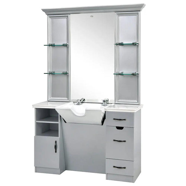 Barber Station With Frontwash Sink - Taylor Barber Unit - DIR Store