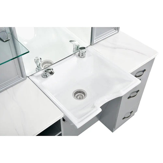 Barber Station With Frontwash Sink - Taylor Barber Unit - DIR Store