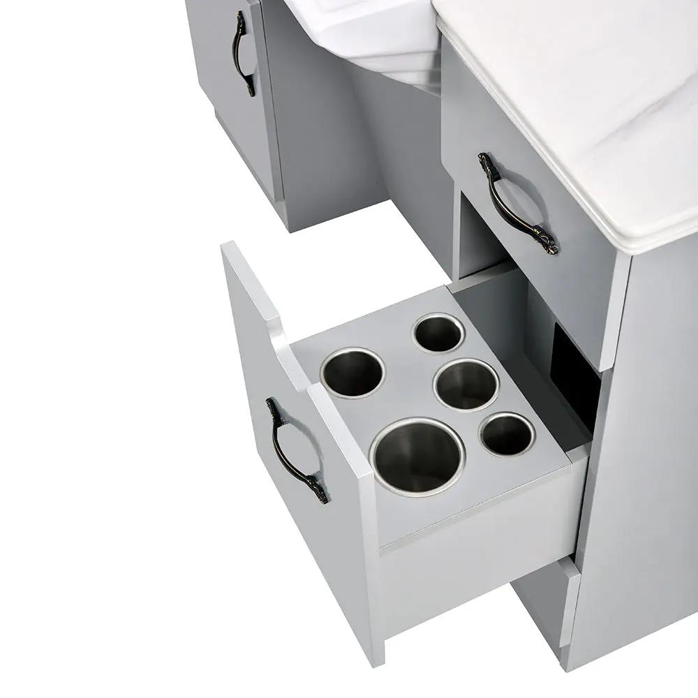 Barber Station With Frontwash Sink - Taylor Barber Unit - DIR Store