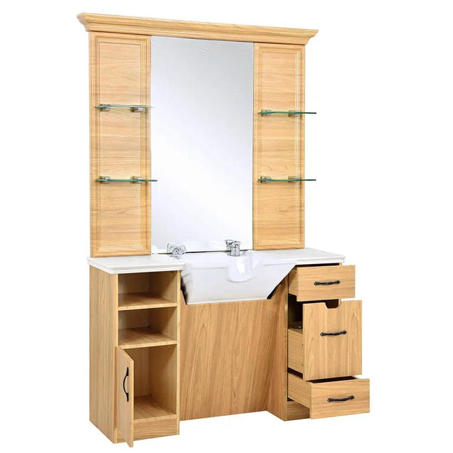 Barber Station With Frontwash Sink - Taylor Barber Unit - DIR Store