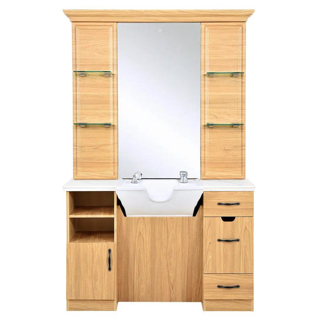 Barber Station With Frontwash Sink - Taylor Barber Unit - DIR Store