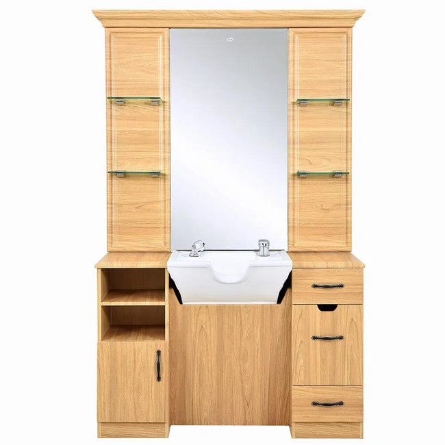 Barber Station With Frontwash Sink - Taylor Barber Unit - DIR Store