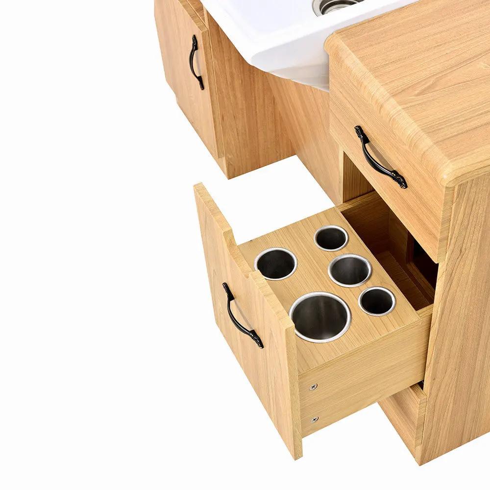 Barber Station With Frontwash Sink - Taylor Barber Unit - DIR Store