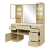 Barber Station with LED Barber Mirror – Ankara Barber Unit