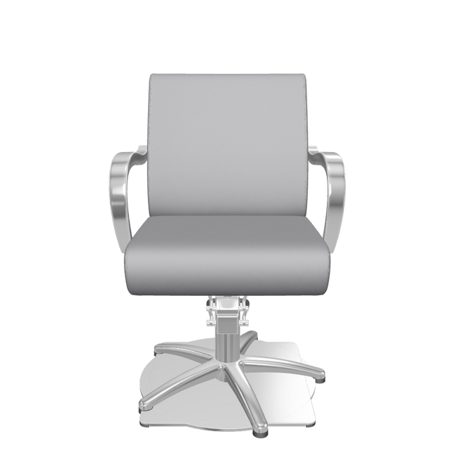 Beauty Salon Hairdressing Styling Chair with Aluminium Arms - Meteor