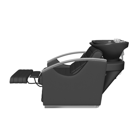 Beauty Salon Electric Massage Backwash Unit / Chair with Basin & Adjustable Seat- Bella V