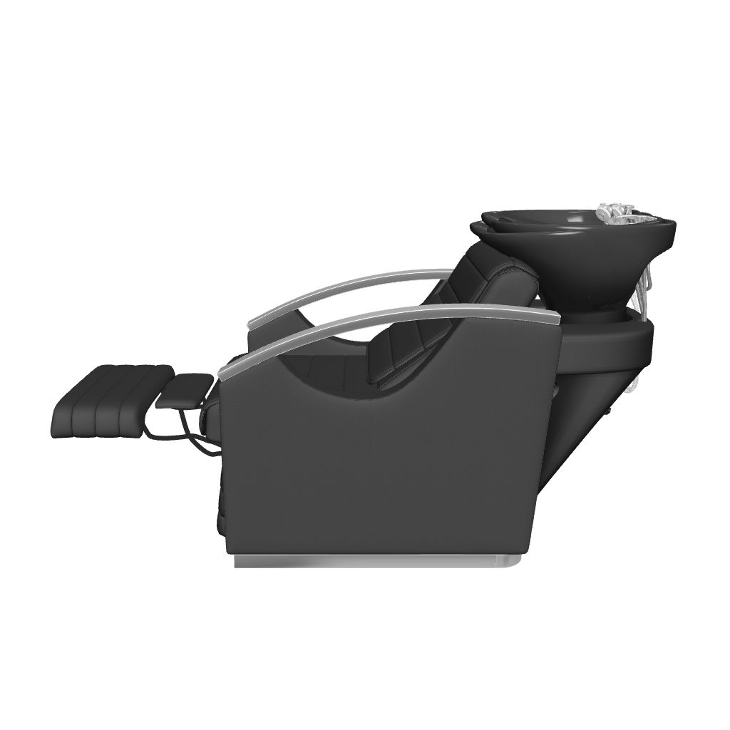 Beauty Salon Electric Massage Backwash Unit / Chair with Basin & Adjustable Seat- Bella V