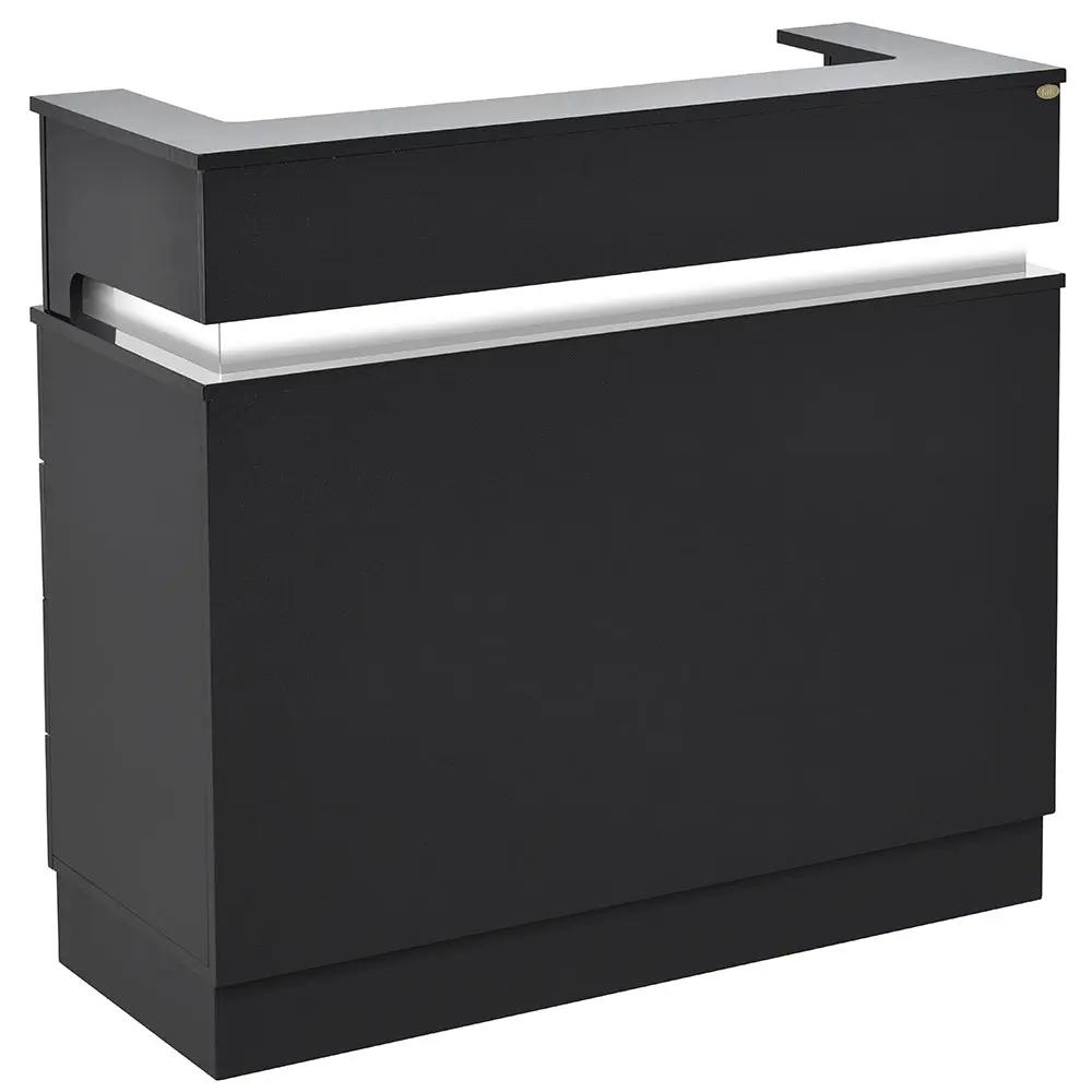 Point Reception Led Barbershop Beauty Salon Reception Desk with LED Lighting - Langara