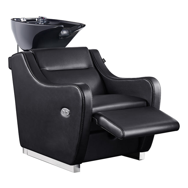 Beauty Salon Backwash Basin Chair -adjustable leg rest extension Callisto